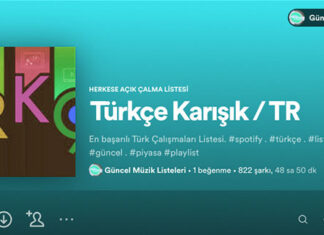 Spotify Türkçe Karışık Müzik Listeleri