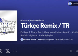 Spotify Türkçe Remix Şarkılar